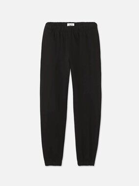 MATE the Label Black 100% Organic Cotton Fleece Sweatpants Size XS